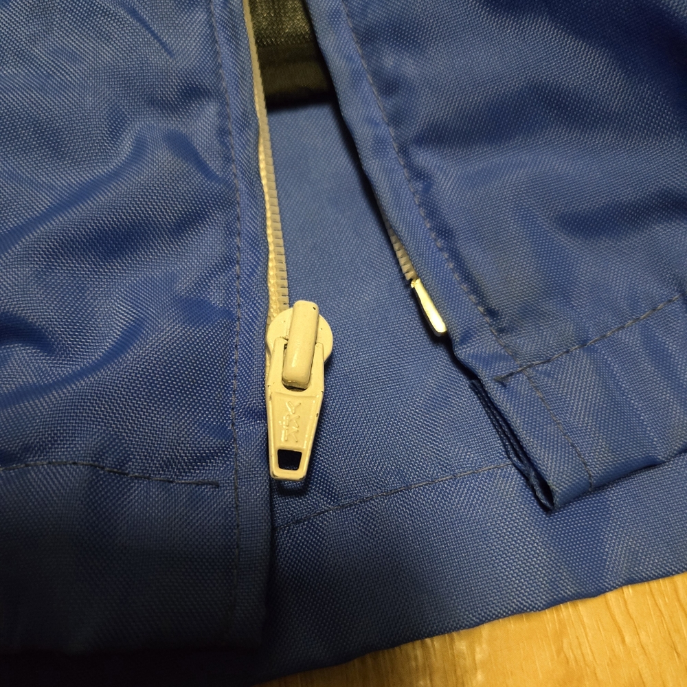 Blue Patchwork Men's Jacket - image 3